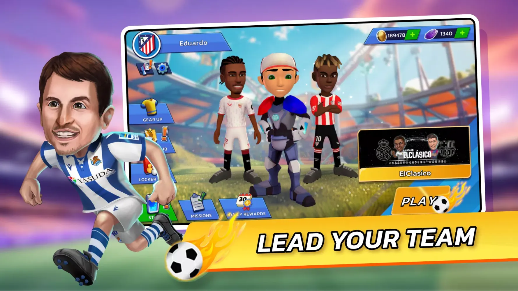 Скриншоты Land of Goals: Football Games