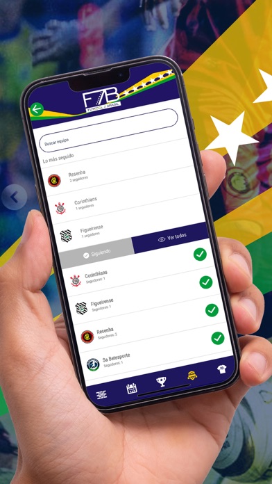 ภาพหน้าจอของ Futebol 7 Brasil