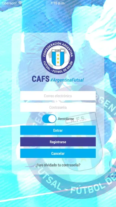 CAFS Futsal应用截图