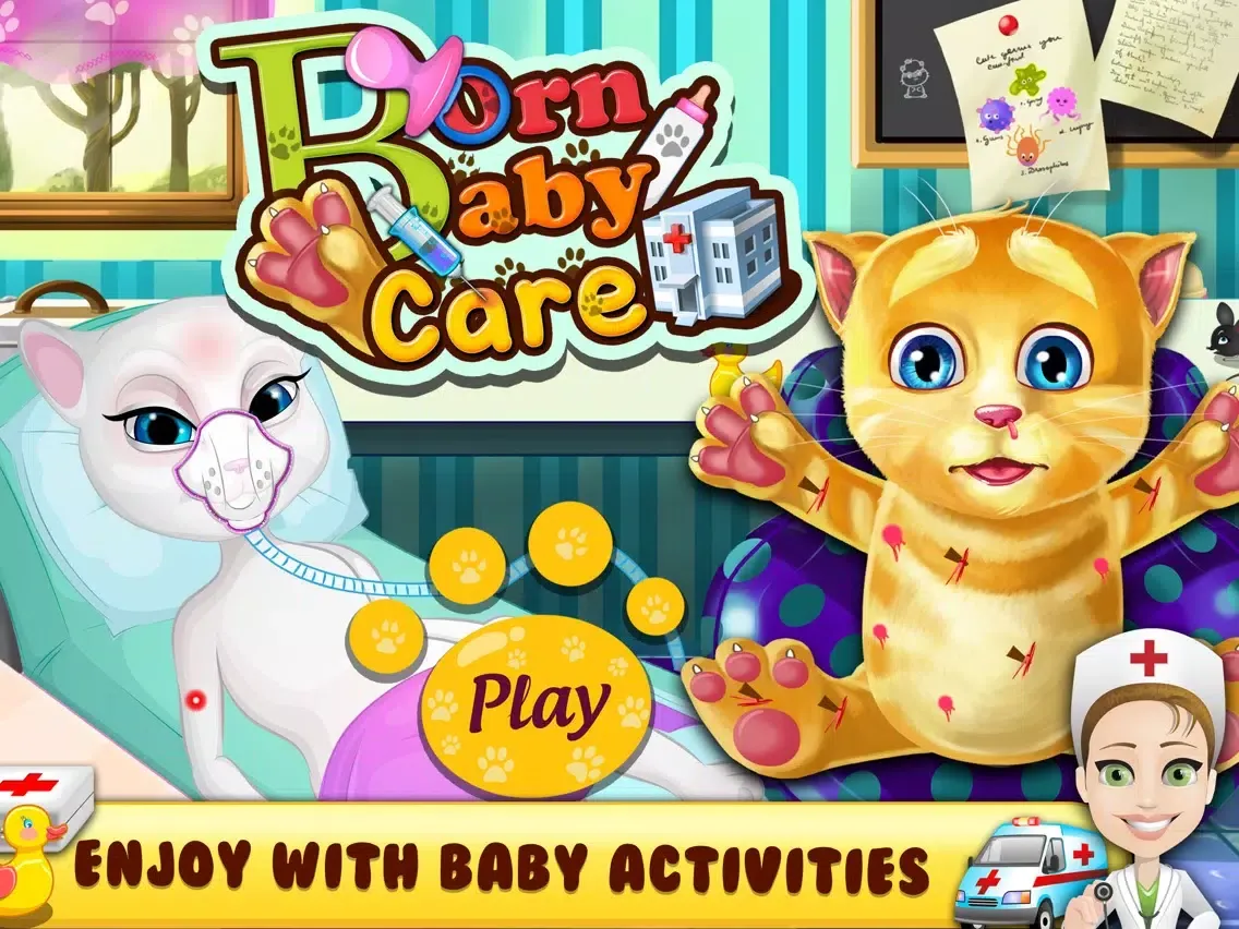 Born Baby Pet Care and Hospital iPad 应用截图