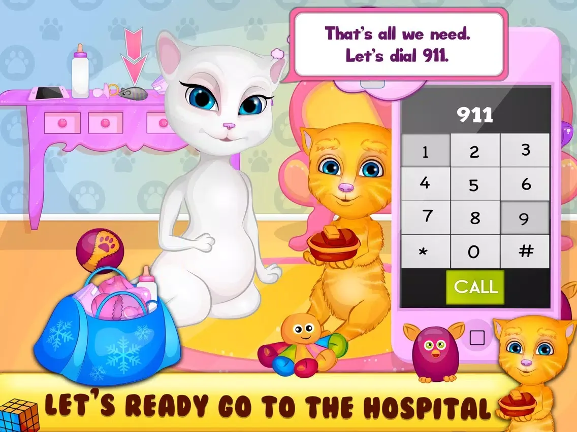 Born Baby Pet Care and Hospital iPad 应用截图