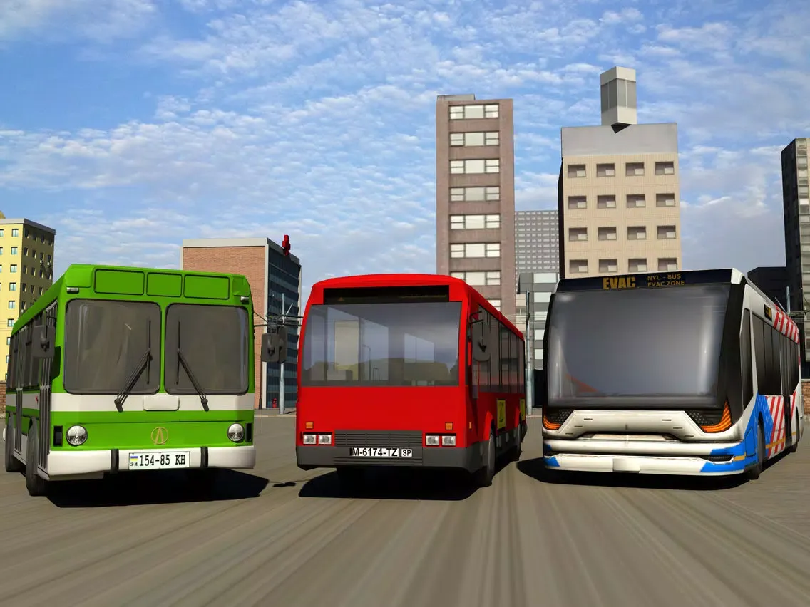 Bus Driving School at Deadly Road of Bones HD iPad  স্ক্রিনশট
