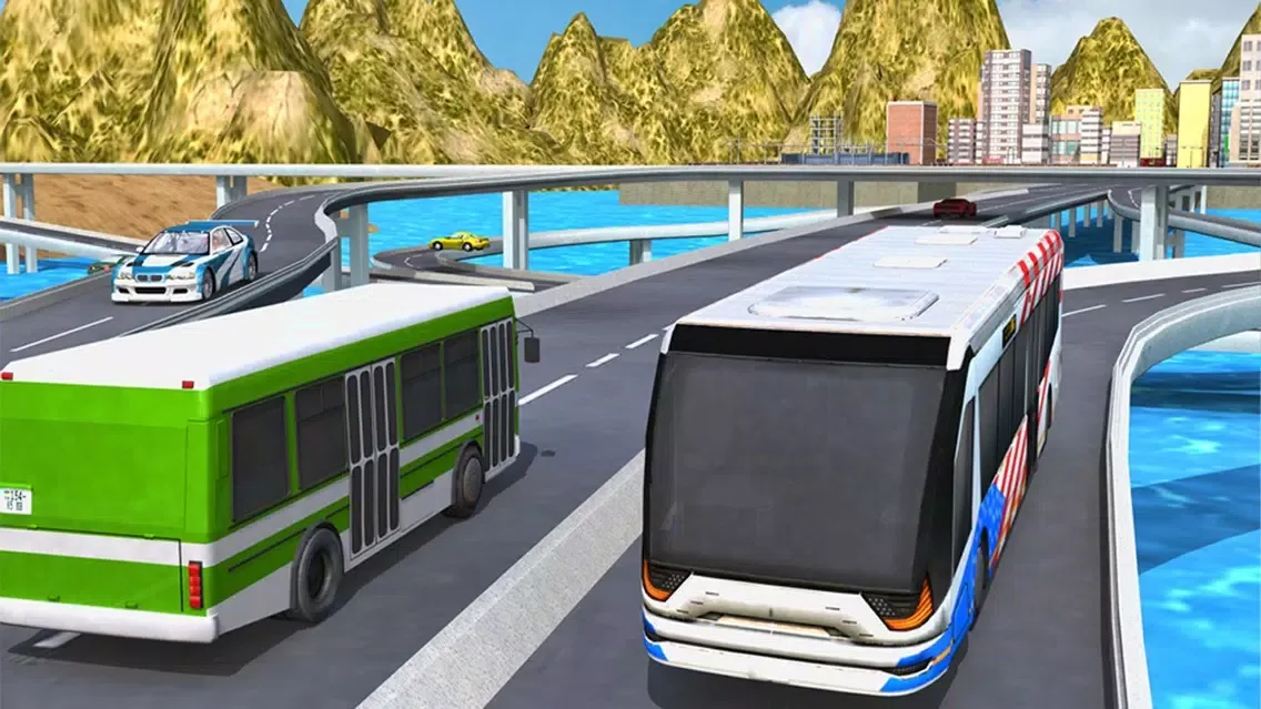 Bus Driving School at Deadly Road of Bones HD স্ক্রিনশট