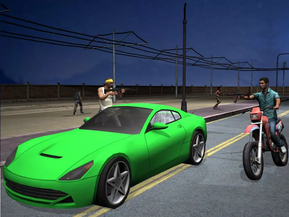 Captures d'écran de City Gangster Combat the Gun Shot iPad 