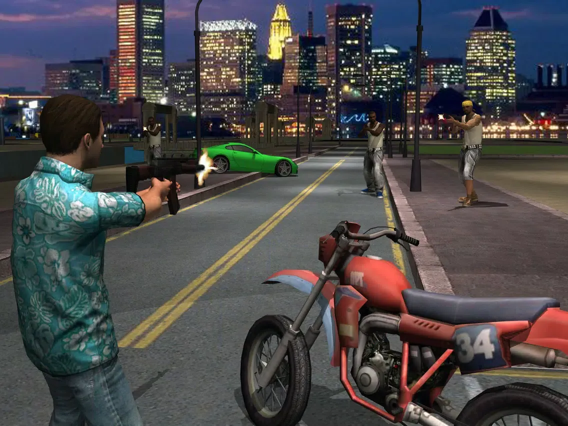 Captures d'écran de City Gangster Combat the Gun Shot iPad 