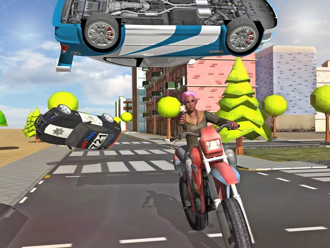 Скриншоты Grand Gangster Girl Auto City Crime iPad 