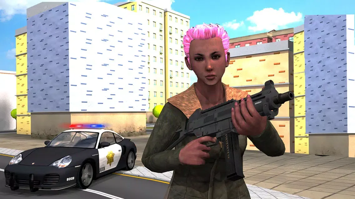 Скриншоты Grand Gangster Girl Auto City Crime