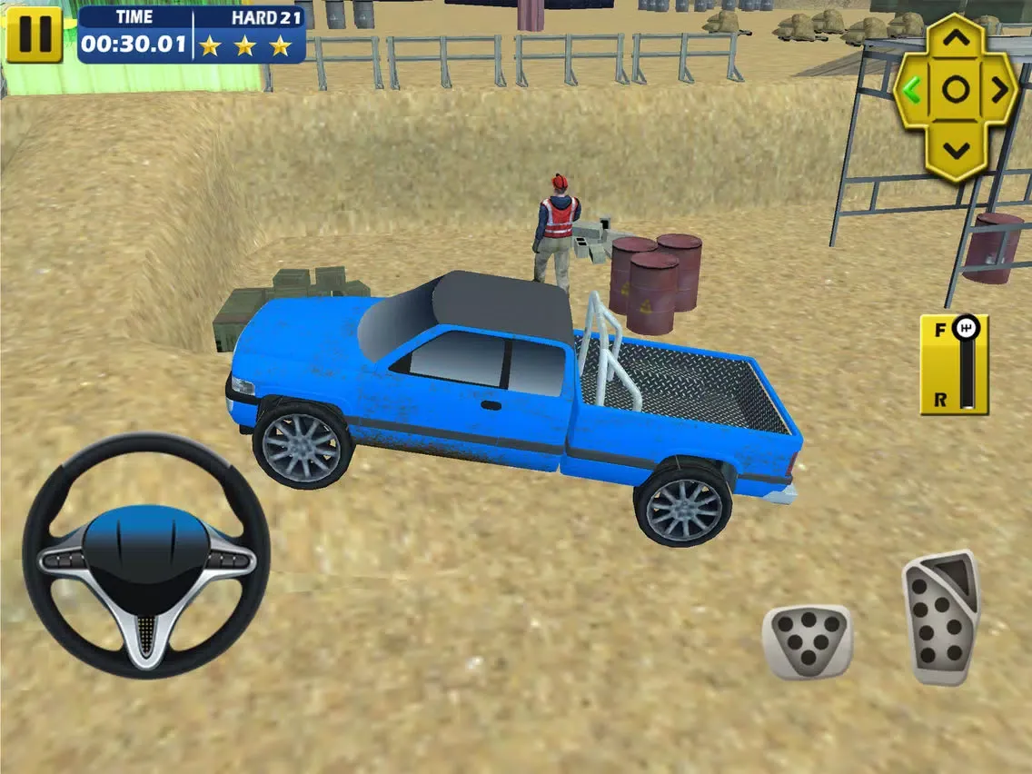 Capturas de tela do Hill Construction Contract : Truck Climb N Parking iPad 