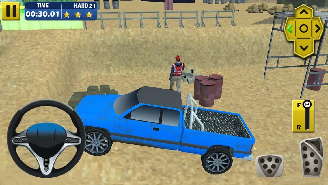 Capturas de tela do Hill Construction Contract : Truck Climb N Parking