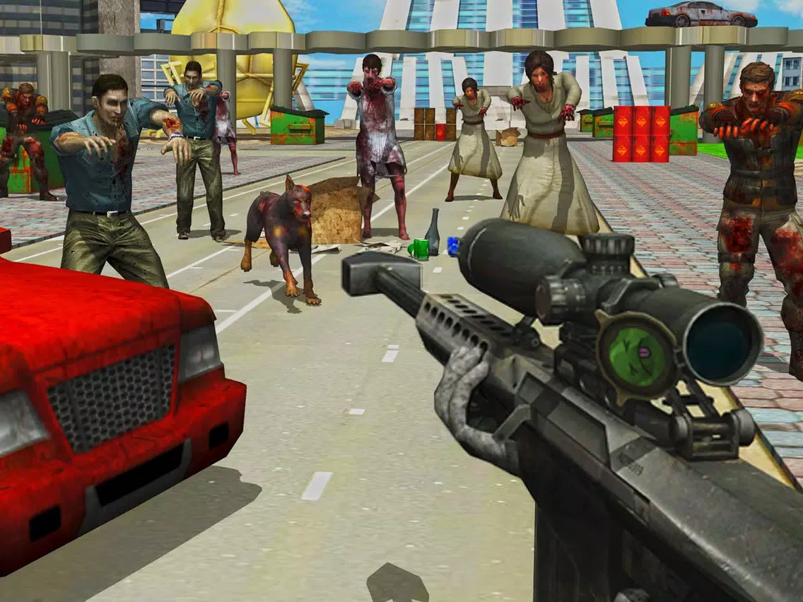 Infected Modern City the Zombie Frontier iPad  স্ক্রিনশট