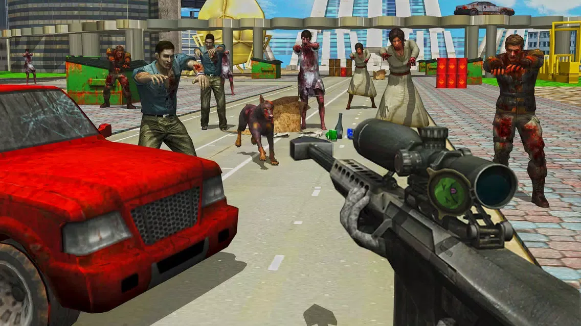 Infected Modern City the Zombie Frontier স্ক্রিনশট