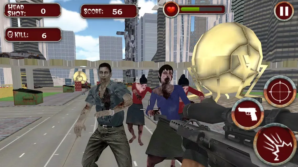 Infected Modern City the Zombie Frontier স্ক্রিনশট