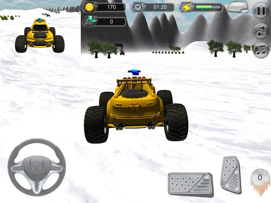 Mad Heavy Monster Racing Truck Demolition iPad  스크린샷