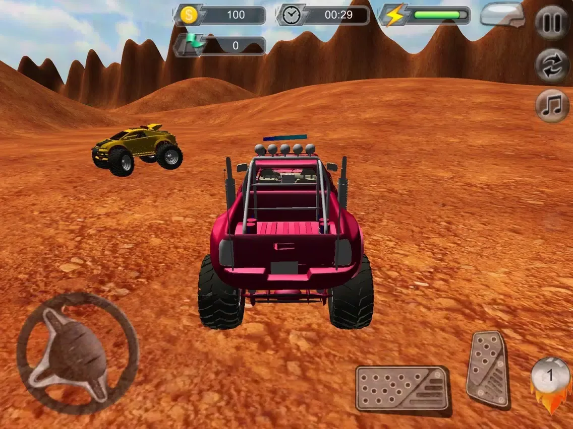 Mad Heavy Monster Racing Truck Demolition iPad  스크린샷