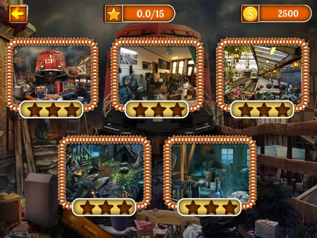 Mystery of Railway Station Hidden Objects iPad  Screenshots