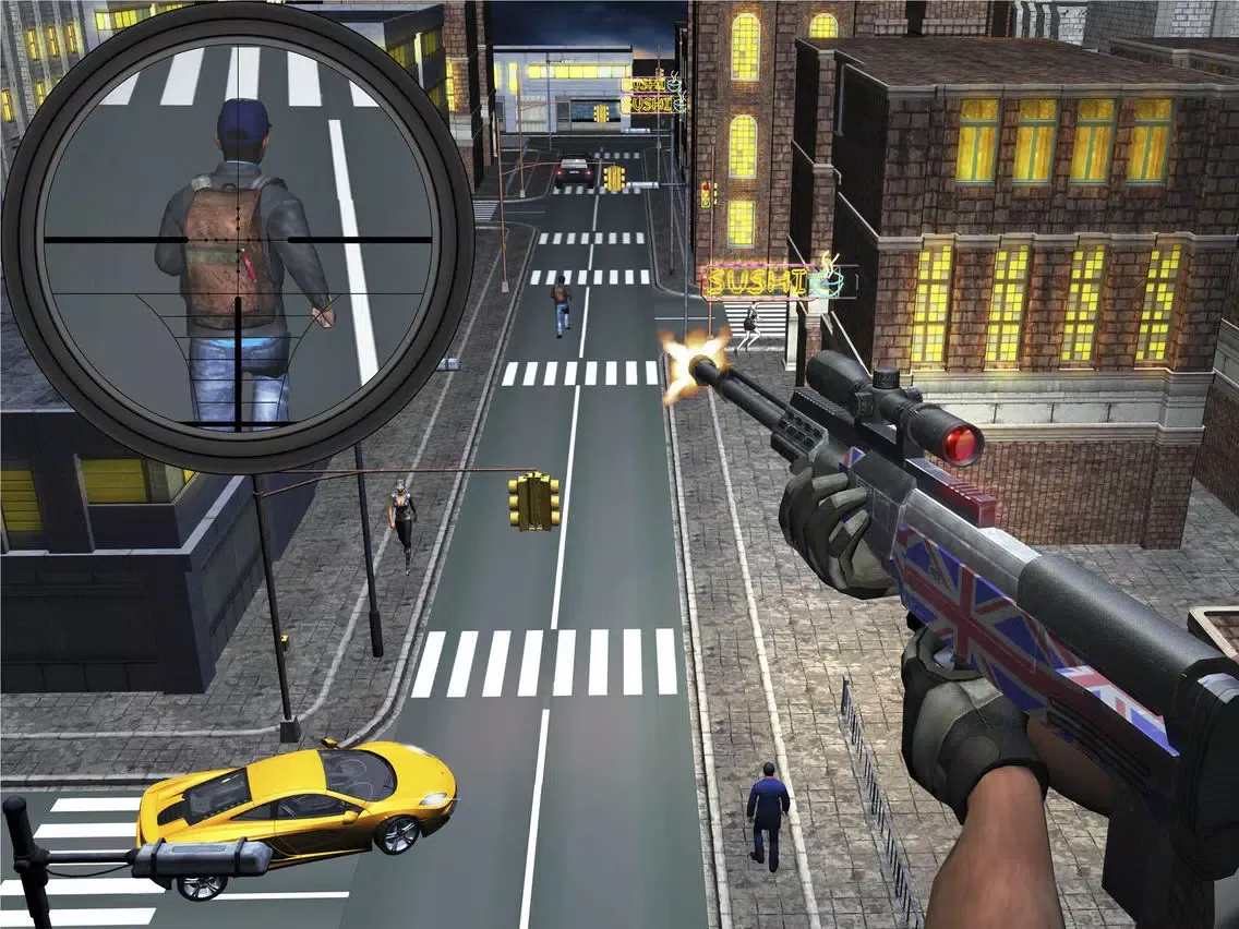 Tangkapan skrin Sniper Trigger the Modern War iPad 