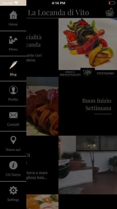 Capturas de tela do La Locanda di Vito