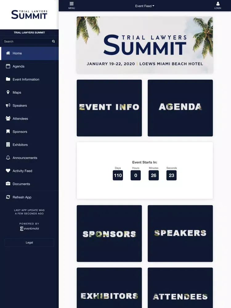 Скриншоты Summit 2020 iPad 