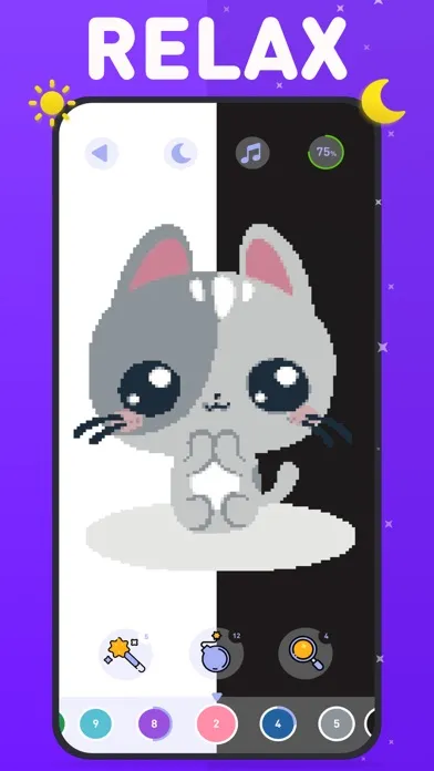 LAMA: Pixel Art Coloring Book应用截图