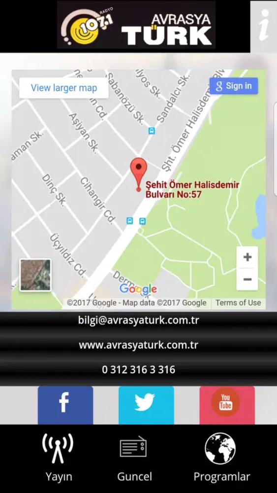 Radyo Avrasya Türk Screenshots