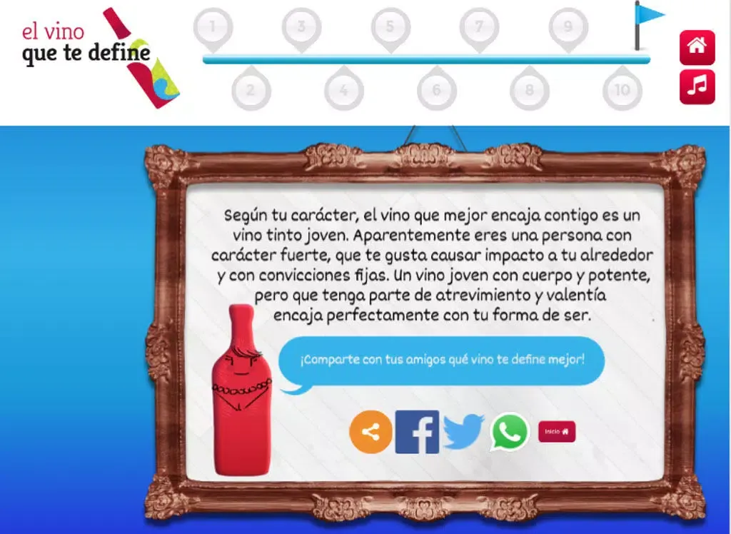 El vino que te define iPad  Screenshots