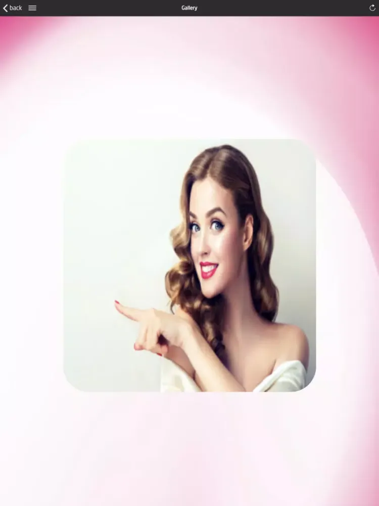 Ảnh chụp màn hình của Eyeson iPad 