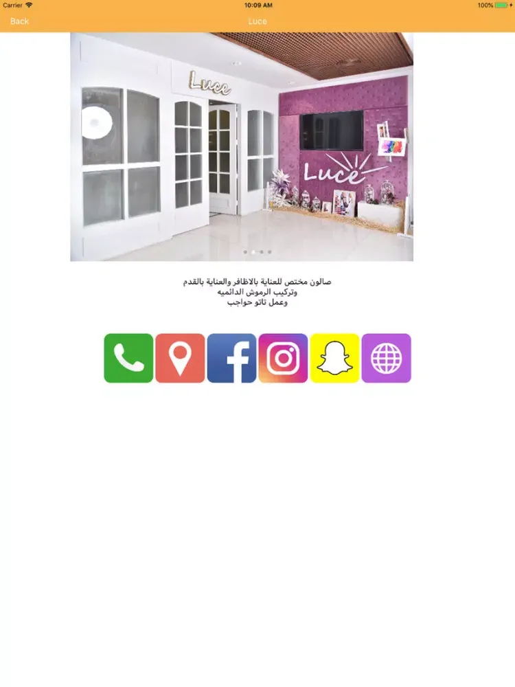 Luce iPad 应用截图