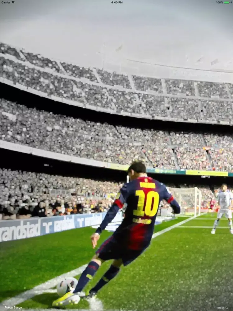 Força Barça iPad  Screenshots