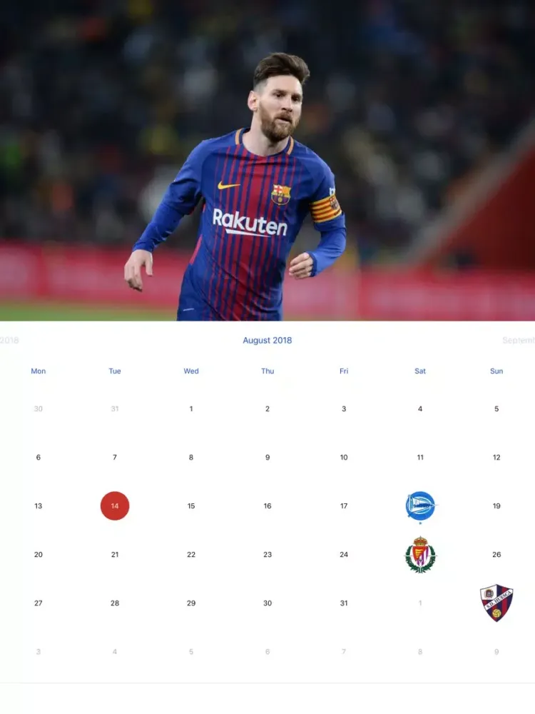 Força Barça iPad  Screenshots