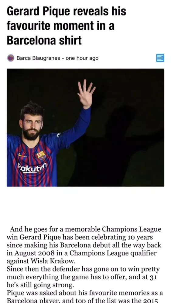 Força Barça Screenshots