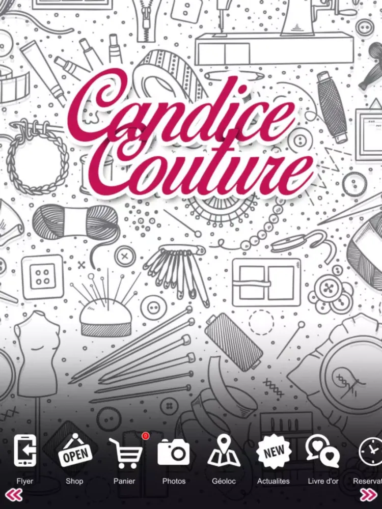 Candice Couture iPad  سکرین شاٹس