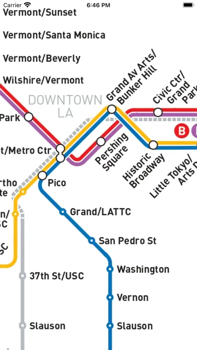 Los Angeles Transit : LA Metro स्क्रीनशॉट