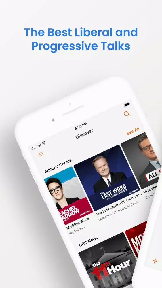 Скриншоты Maddow: News, Liberal podcasts