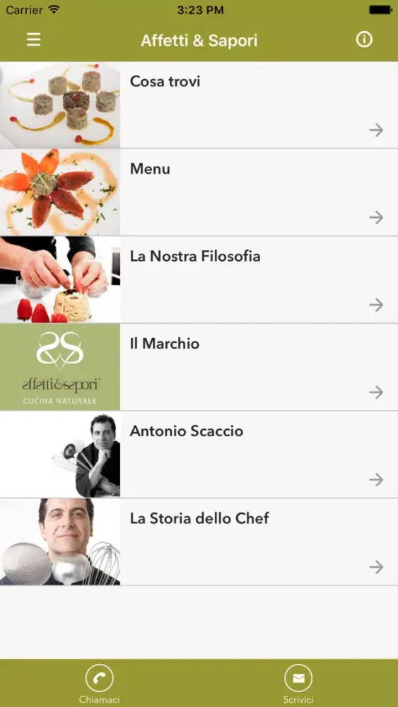 ภาพหน้าจอของ Affetti & Sapori