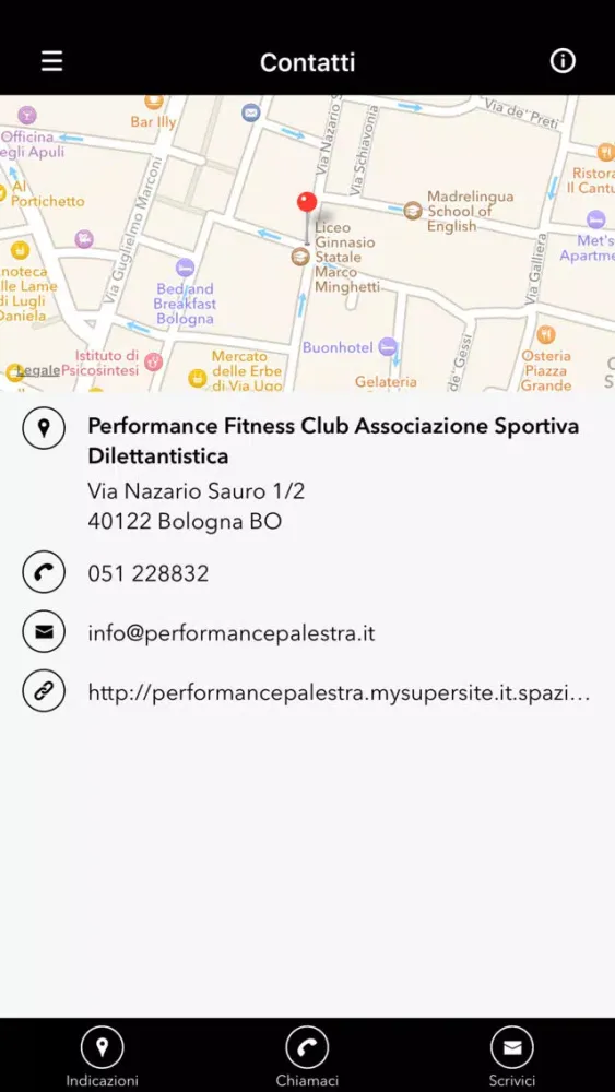 Performance Fitness Club Bologna应用截图