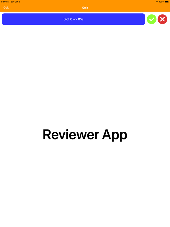 Скриншоты Reviewer iPad 