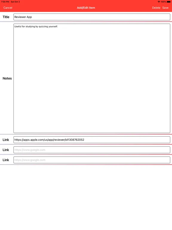 Reviewer iPad  Ekran Görüntüleri