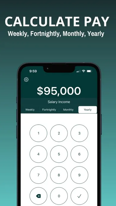 Tax Calc Aussie Screenshots