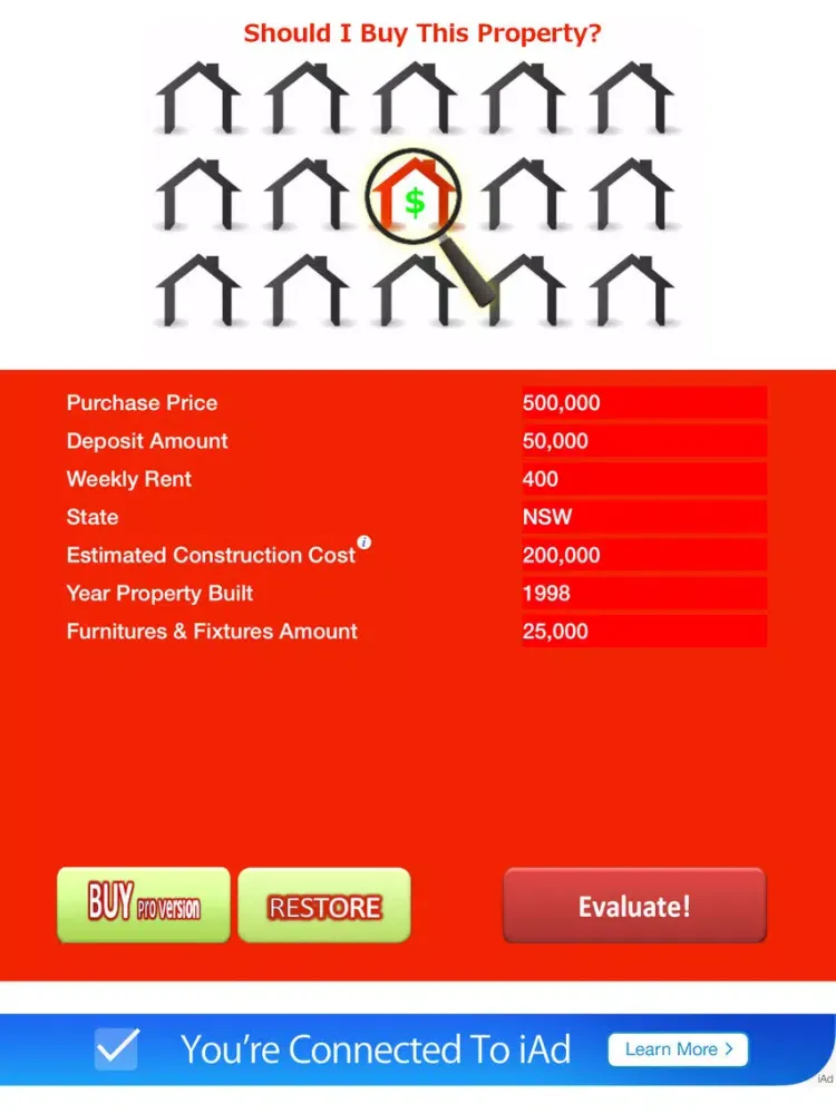 Should I Buy This Property iPad 应用截图