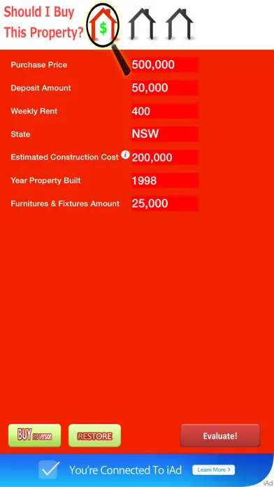 Should I Buy This Property For iPhone Screenshots