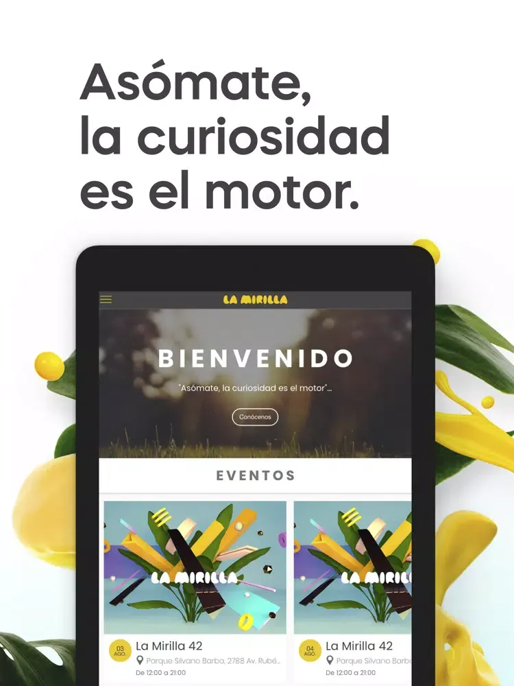 Captures d'écran de La Mirilla iPad 