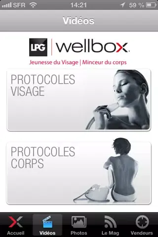 Tangkapan skrin Wellbox