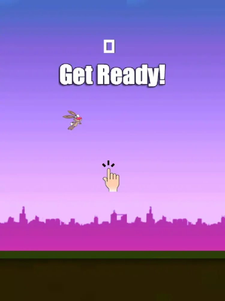 Flappy Bunny : Episode I - The Bird Games Of 2048, It’s A Bird, It’s A Plane, It’s the Flappy Easter Bunny! iPad  Ekran Görüntüleri