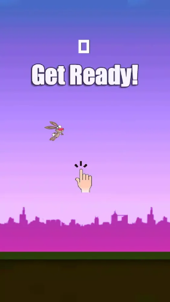 Flappy Bunny : Episode I - The Bird Games Of 2048, It’s A Bird, It’s A Plane, It’s the Flappy Easter Bunny! Ekran Görüntüleri