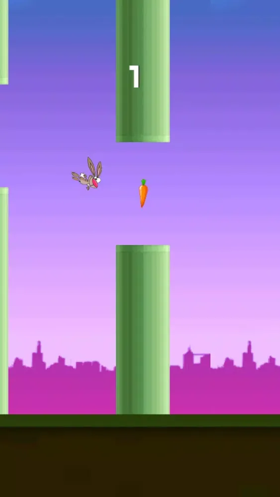 Flappy Bunny : Episode I - The Bird Games Of 2048, It’s A Bird, It’s A Plane, It’s the Flappy Easter Bunny! Ekran Görüntüleri