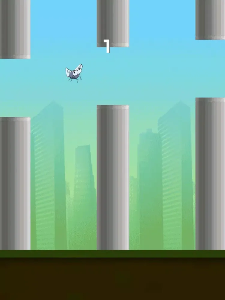 Flappy Fly : Episode I - The Bird World Trials, Fly Like A Bird With Flappy Wings iPad Screenshots