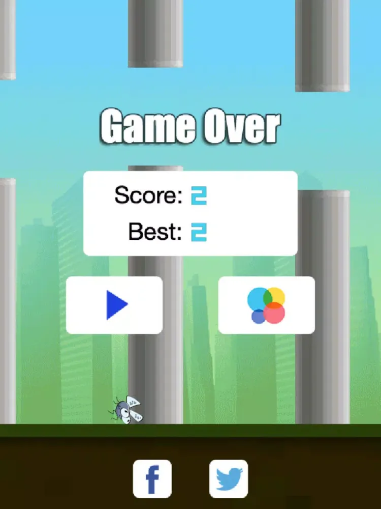 Flappy Fly : Episode I - The Bird World Trials, Fly Like A Bird With Flappy Wings iPad Screenshots