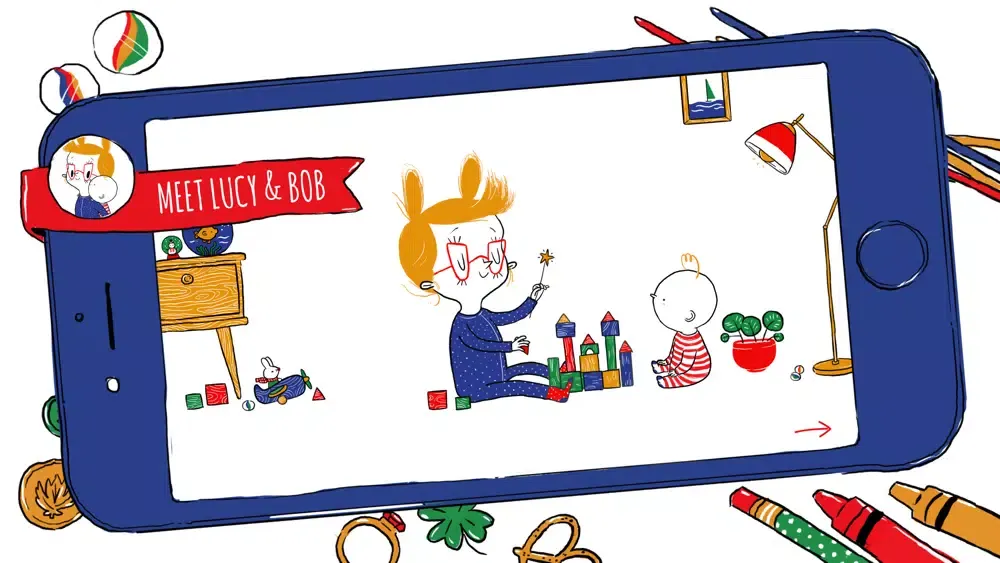 Endless Lucy - Cool Bedtime Story Ekran Görüntüleri