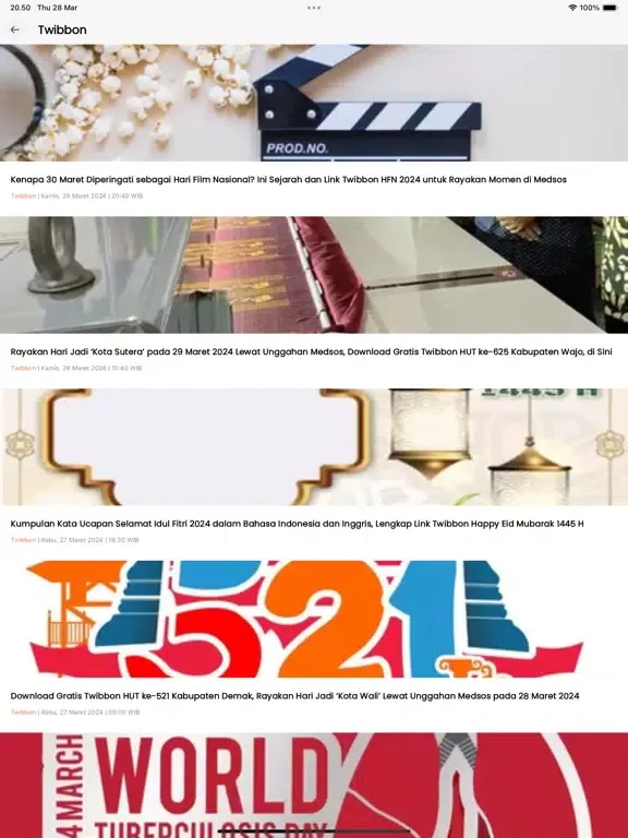Lampungnesia iPad  سکرین شاٹس
