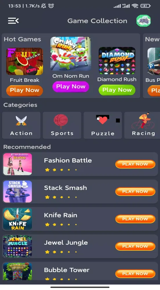 Game Collection应用截图